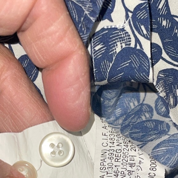 Zara men’s long sleeve button down shirt. Size medium GUC - Picture 10 of 12